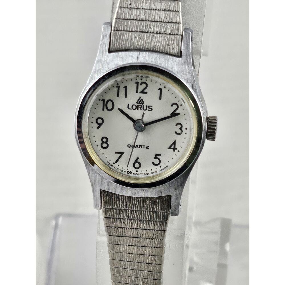 Ladies Vintage Lorus By Seiko V236-0080 Quartz Watch New Battery Runs Very Nice